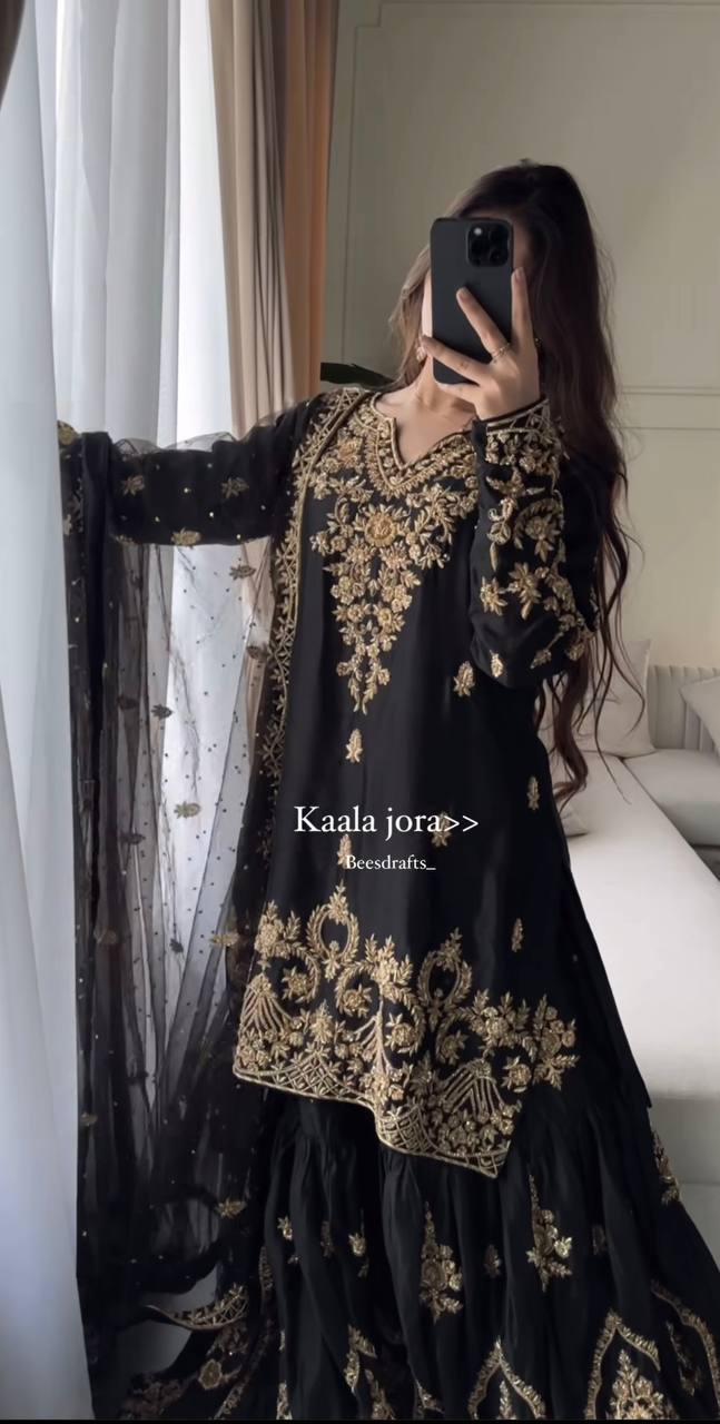 Vastra Wear Lunching New Top , Sarara Plazo And Dupatta