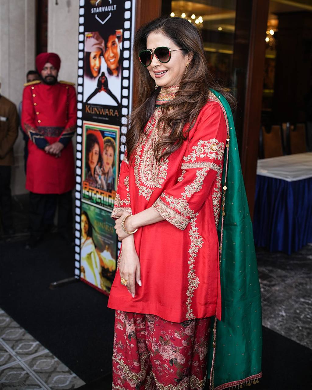 👗*Launching New 👗 Đěsigner Party Wear Look top with farshi salwar*