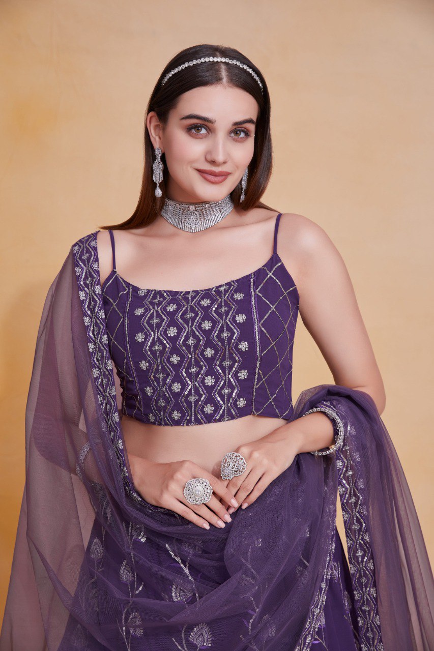 vastra were Present  Lehenga Choli